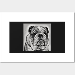 British Bulldog, Traditional Bulldog Art Posters and Art